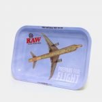 wholesale RAW - Prepare For Flight Medium Metal Rolling Tray