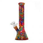 wholesale Abstract Colors Glass Bong