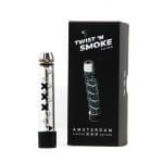 Wholesale Twist 'n Smoke Twisted Glass Blunt Silve