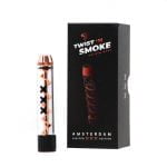 Wholesale Twist 'n Smoke Twisted Glass Blunt Golden Rose