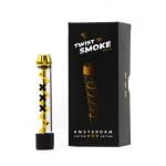 Wholesale Twist 'n Smoke Twisted Glass Blunt Gold