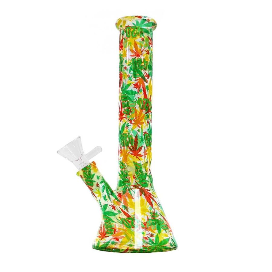 wholesale rasta leaves bong 2