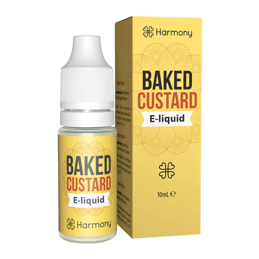 wholesale Harmony E-Liquid Baked Custard 300mg CB