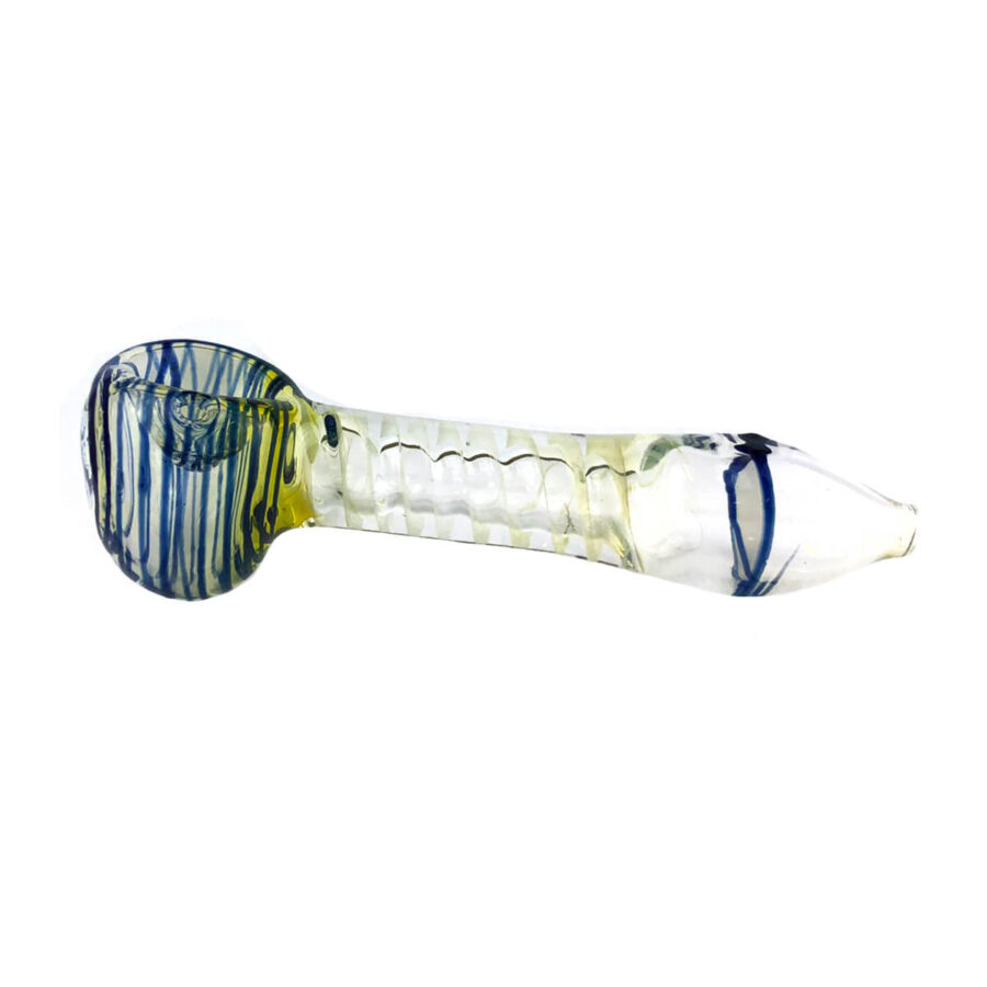 wholesale Blue Tornado Glass Pipe
