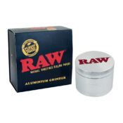 RAW Original Metal Grinder with Giftbox 4 Parts - 55mm