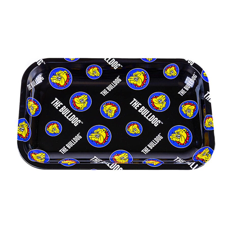 wholesale The Bulldog Original Metal Rolling Tray Pattern Medium