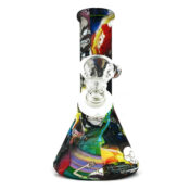 wholesale cartoon bong silicone black 2