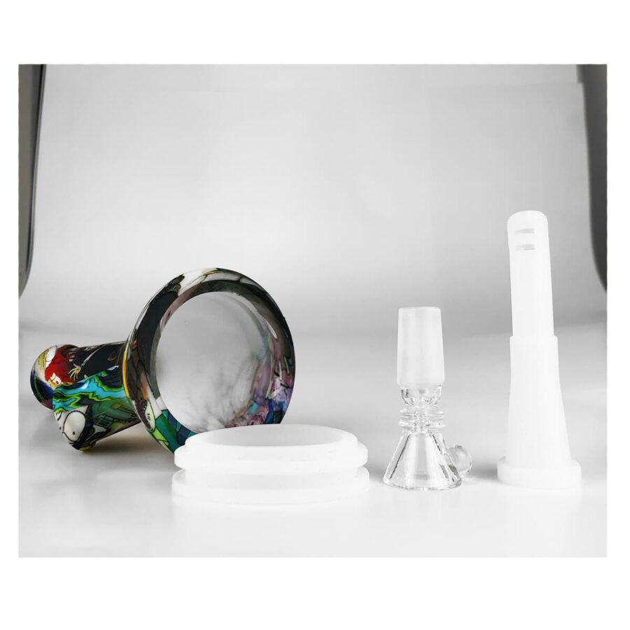 wholesale cartoon bong silicone black 3