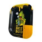 Wholesale Best Buds Dab-All-Day Small Metal Rolling Tray