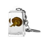 wholesale Mushroom Acrylic Transparent Keychain Cube