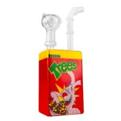 wholesale Juice Glass Bong Cartoon Rabbit Breakfast