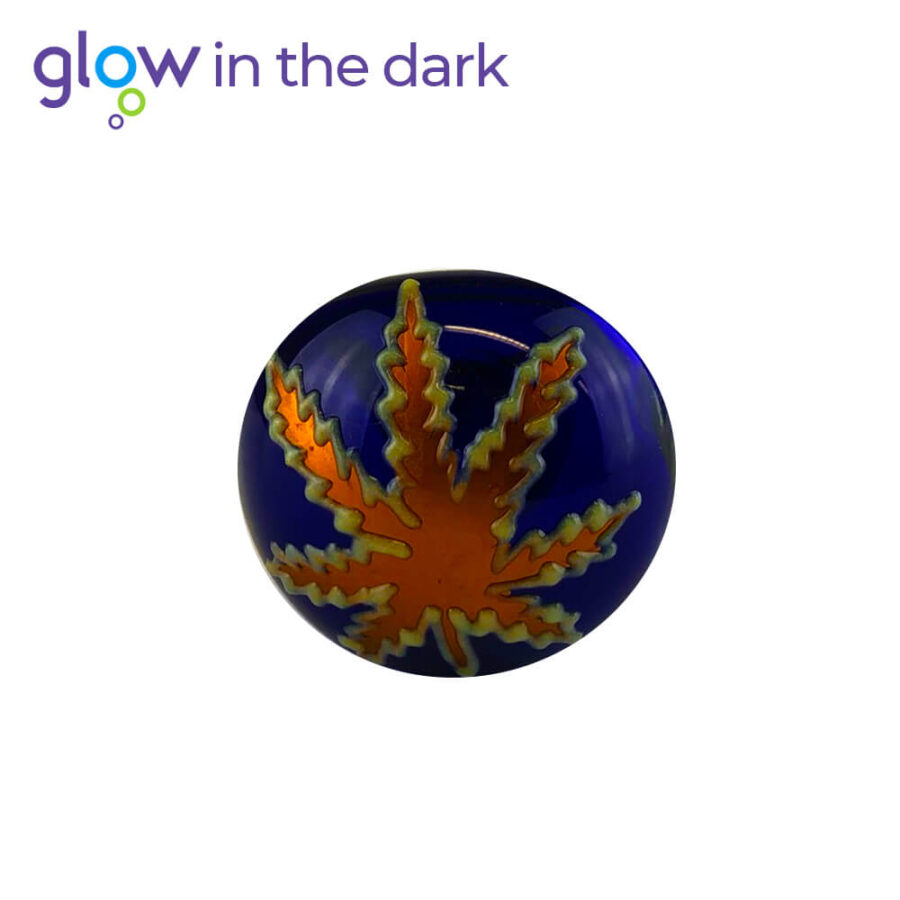 wholesale glass pipe glow blue 2