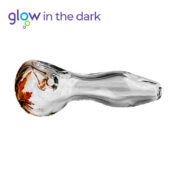 wholesale glass pipe glow transparent 3
