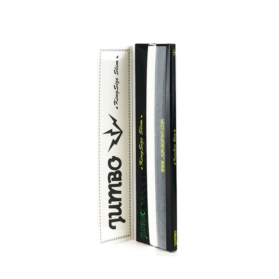 wholesale jumbo papers king size slim black 2