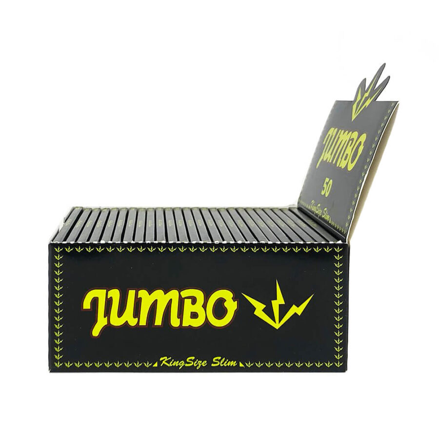 wholesale jumbo papers king size slim black 3