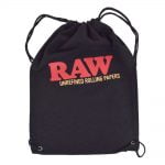 wholesale RAW Drawstring Bag Black