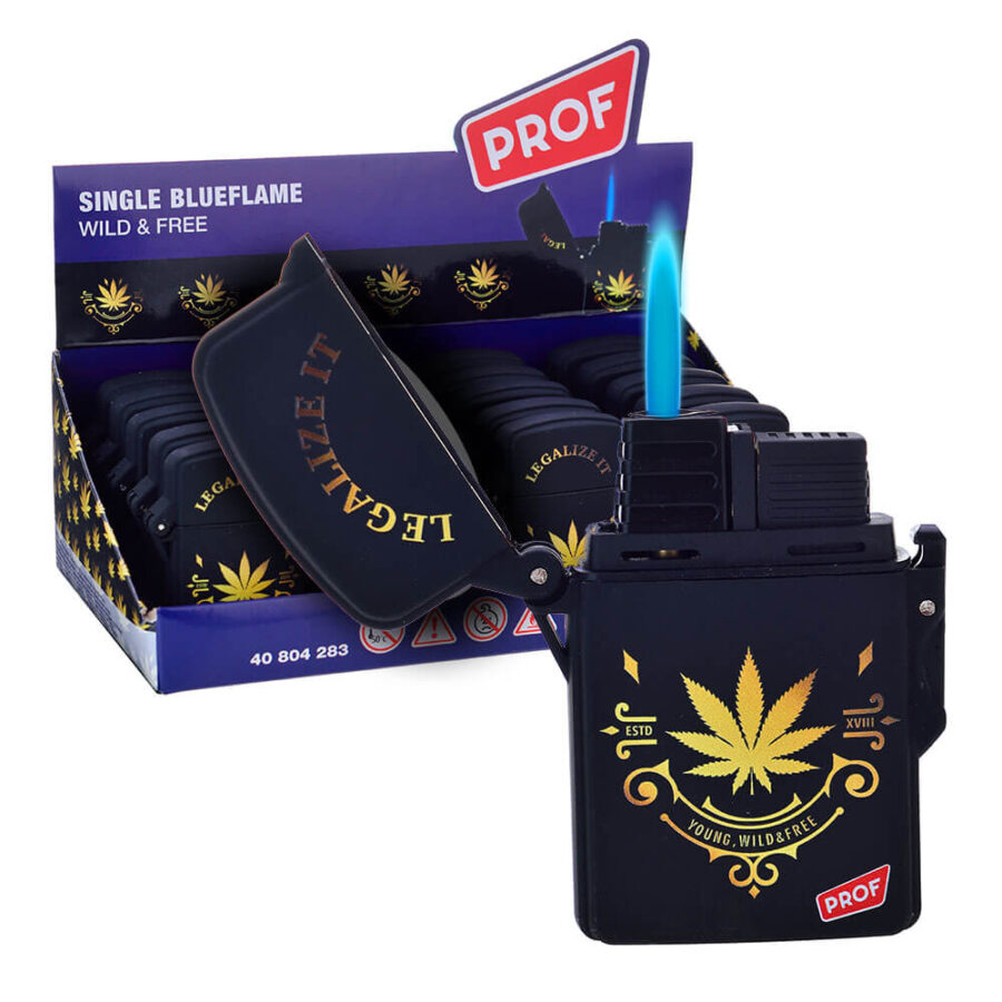 Wholesale Prof Legalize Wild & Free Windproof Lighters