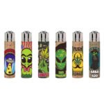 wholesale Clipper Cork Alien Pop Cover Cork Lighter