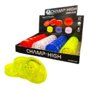 Champ High Mini Plastic Grinder 3 Parts - 42mm (24pcs/display)