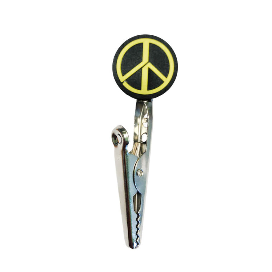 wholesale Metal Silicone Joint Clipper Peace