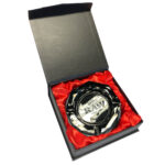 wholesale raw thick glass ashtray the dark side