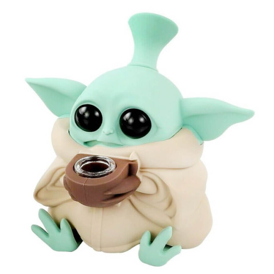 Wholesale Alien Beige Silicone Bong