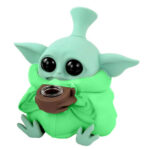 Wholesale Alien Green Silicone Bong
