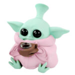 Wholesale Alien Pink Silicone Bong