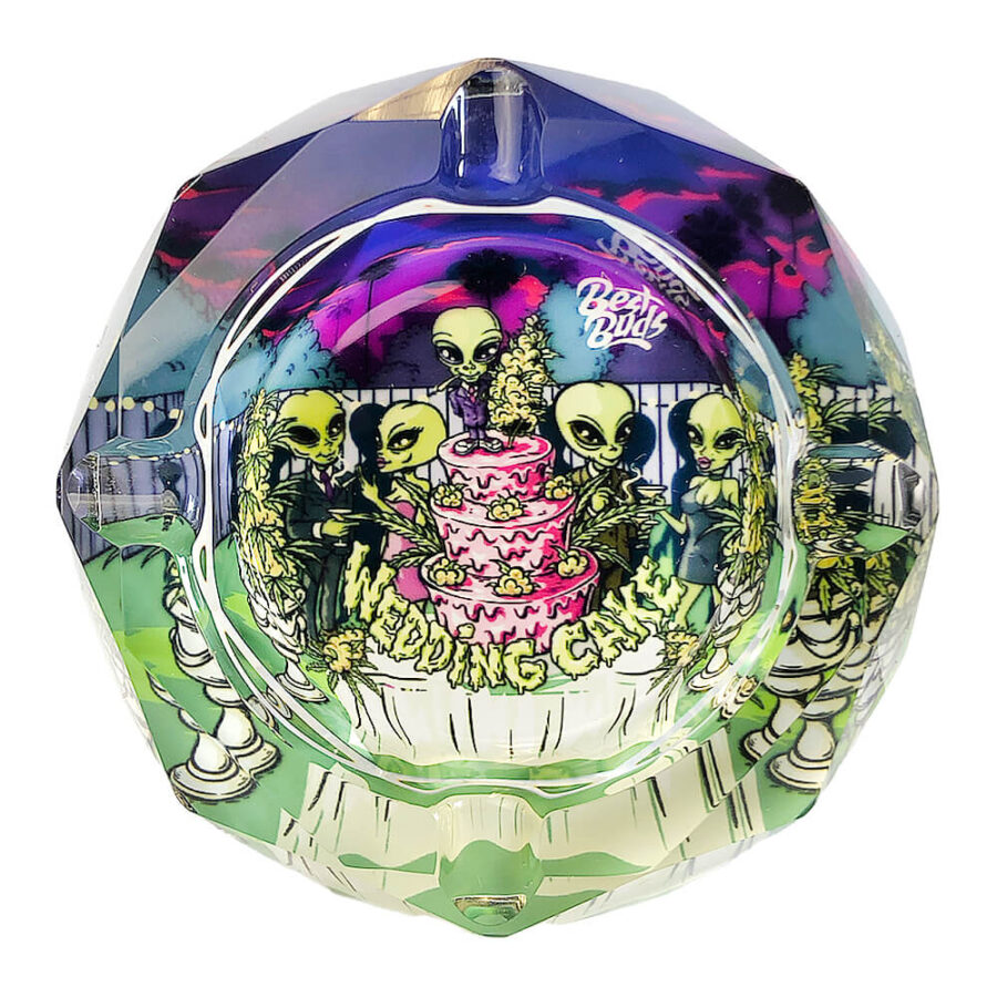 wholesale best buds ashtray wedding cake 1