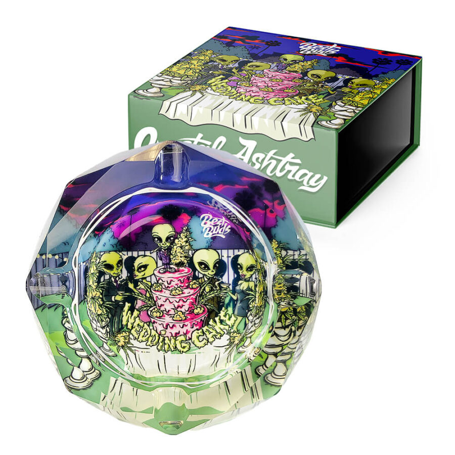 wholesale best buds ashtray wedding cake 4