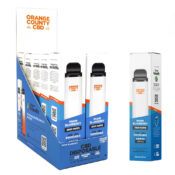 Orange County CBD 10ml Disposable Vape Pen Miami Blueberry 600mg CBD + 400mg CBG - 3500 Puffs (10pcs/display)