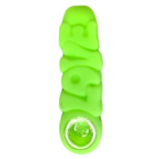 wholesale love silicone pipe green 3