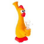 wholesale chicken silicone bong yellow
