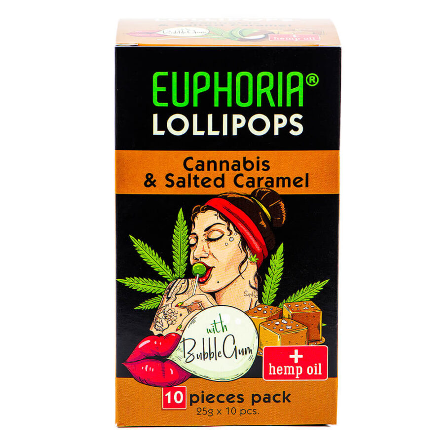 wholesale euphoria cannabis lollipops salted caramel 2 1