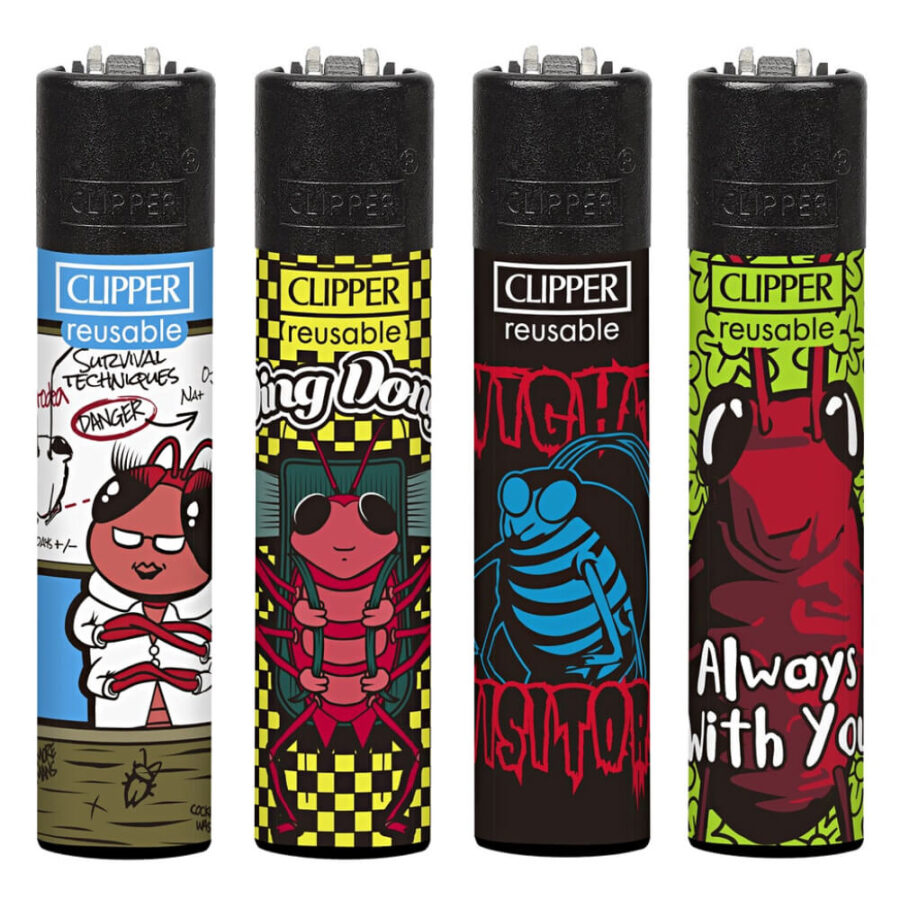 wholesale clipper lighters insect world 2 1