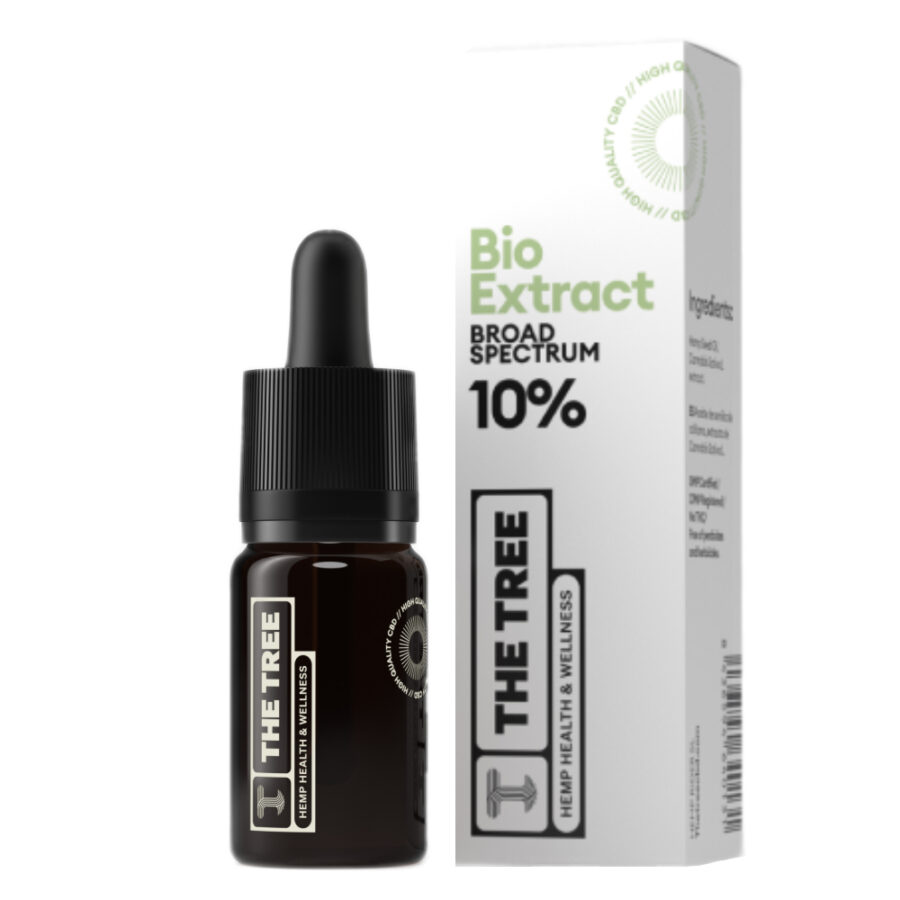 Wholesale The Tree 10% CBD Oil Broad Spectrum (10ml)