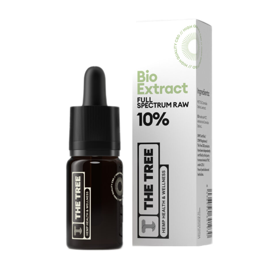 Wholesale The Tree 10% CBD Oil Full Spectrum Raw (10ml)