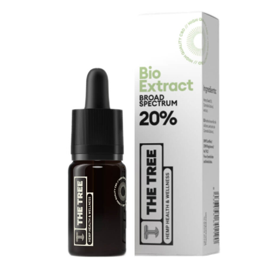 Wholesale The Tree 20% CBD Oil Broad Spectrum (10ml)