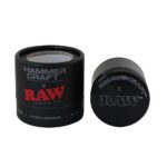 wholesale-hammercraft-raw-rolling-papers-cnc-grinder-55mm-black-medium