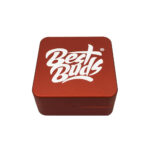 Wholesale Best Buds Flat Square Aluminium Grinder Rust 48mm