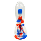 wholesale-alien-octopus-glass-silicone-bong-19-5cm-2