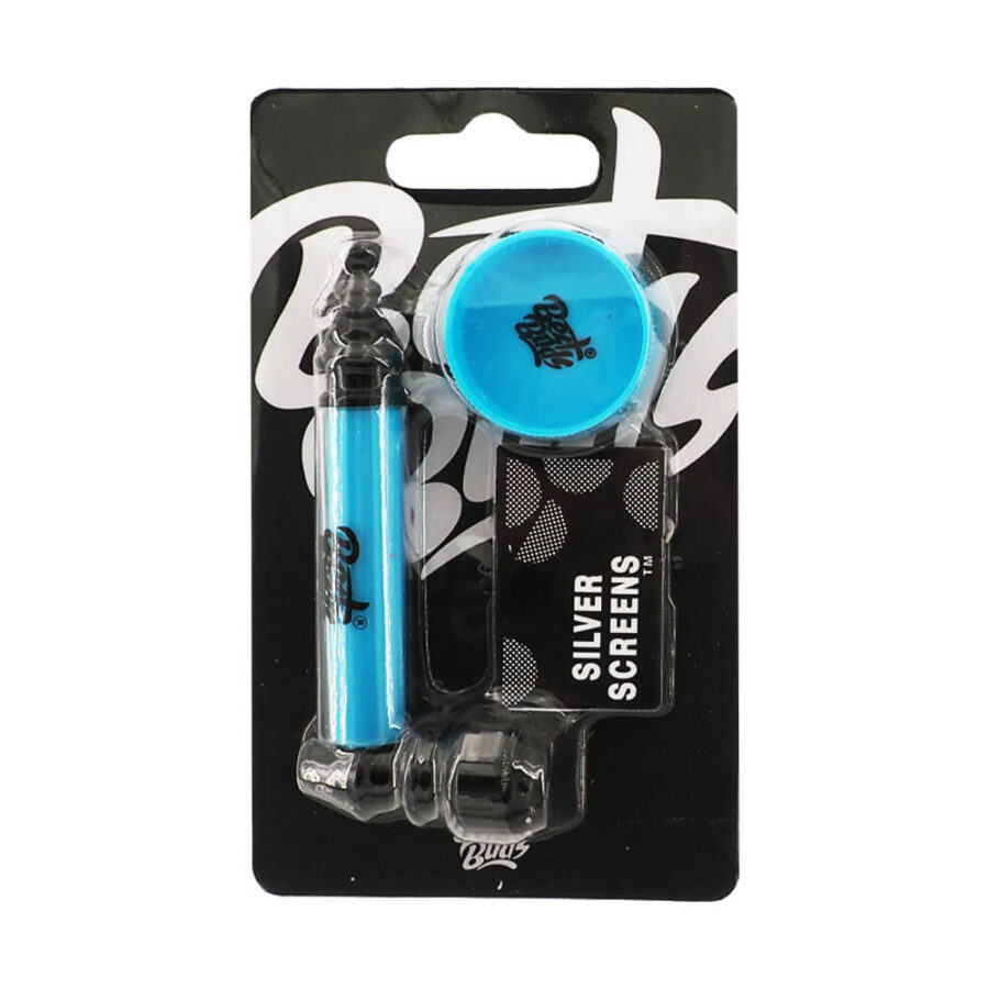 wholesale best buds pipsy metal pipes with mini grinder mix colour 4