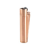 wholesale clipper gold rose metal lighters giftbox 12pcs display 1