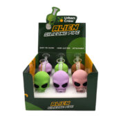 wholesale alien silicone pipes 6pcs display 1
