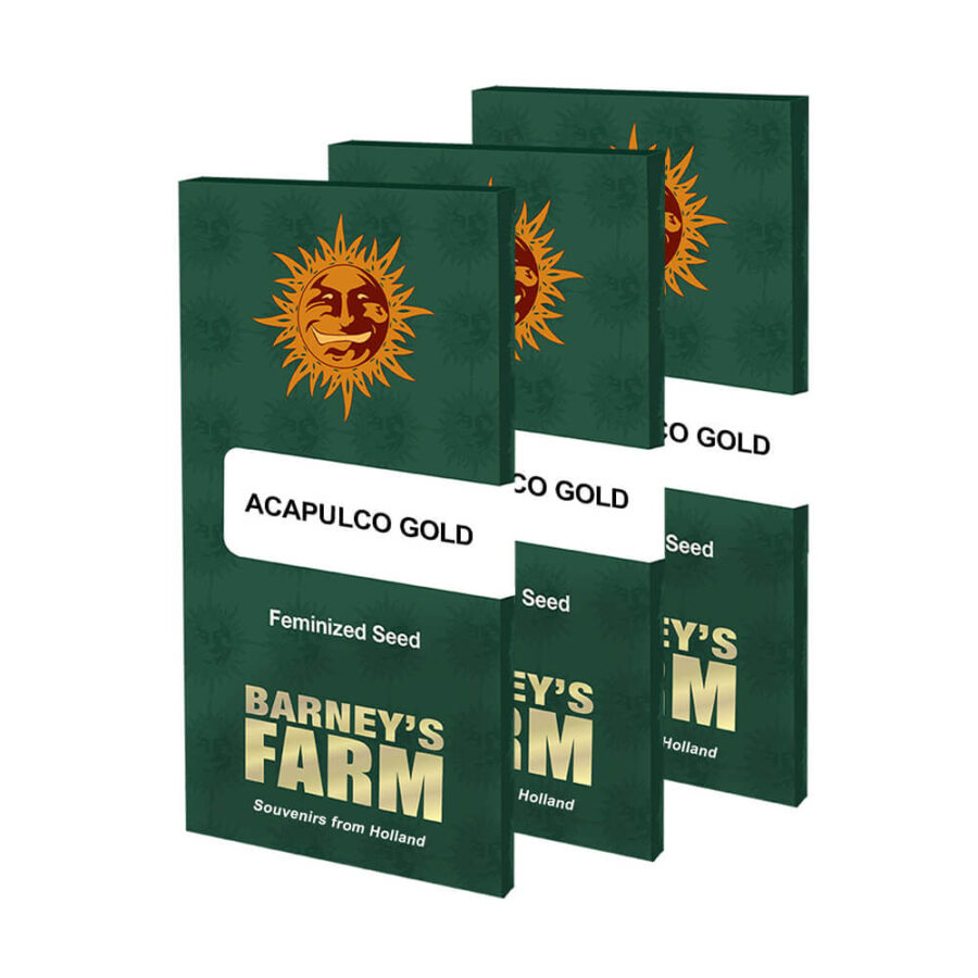 wholesale barneys farm acapulco gold cannabis seeds pack