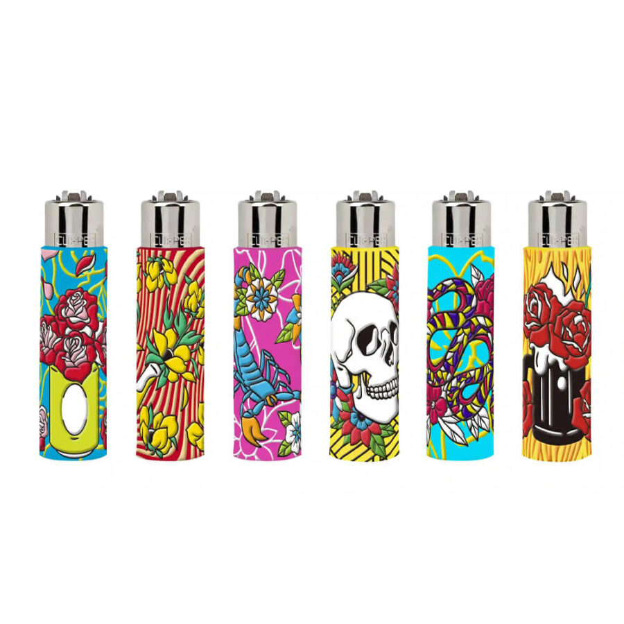 Clipper Lighters Pop Cover Spring 4 (30pcs/display)