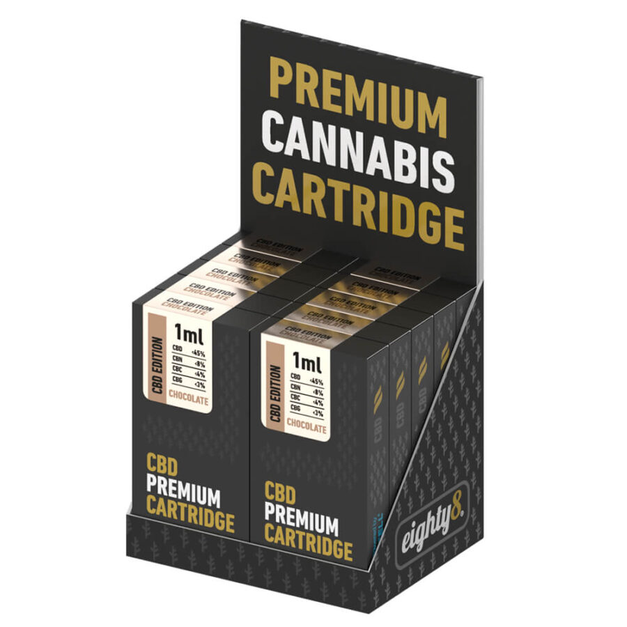 wholesale eighty8 cbd vape chocolate cartridge