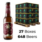 wholesale cannabis cherry beer 4 5 gold leaf 330ml 27boxes 648beers 1