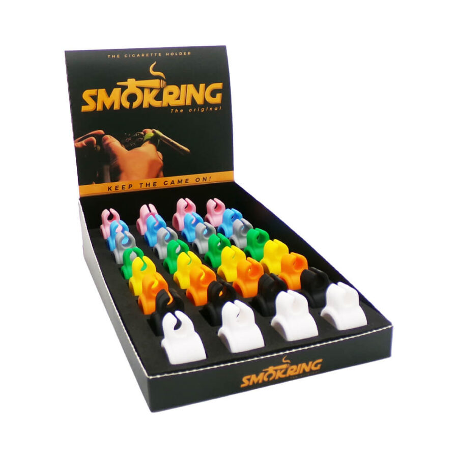 wholesale-smokring-silicone-cigarette-joint-holder-32pcs-display