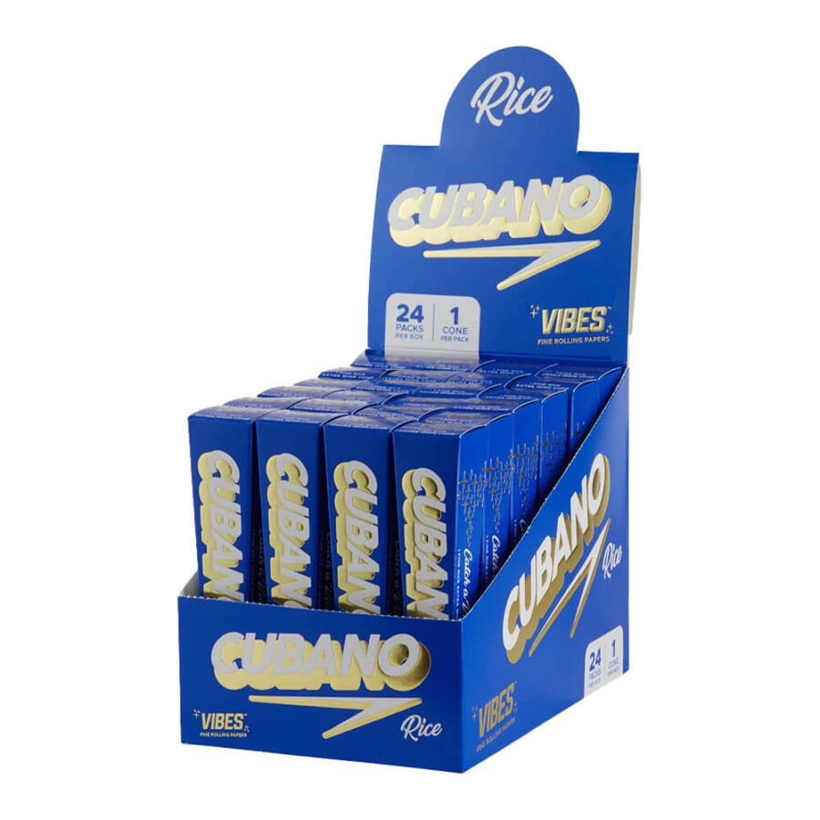 wholesale vibes cones cubano rice 24pcs display